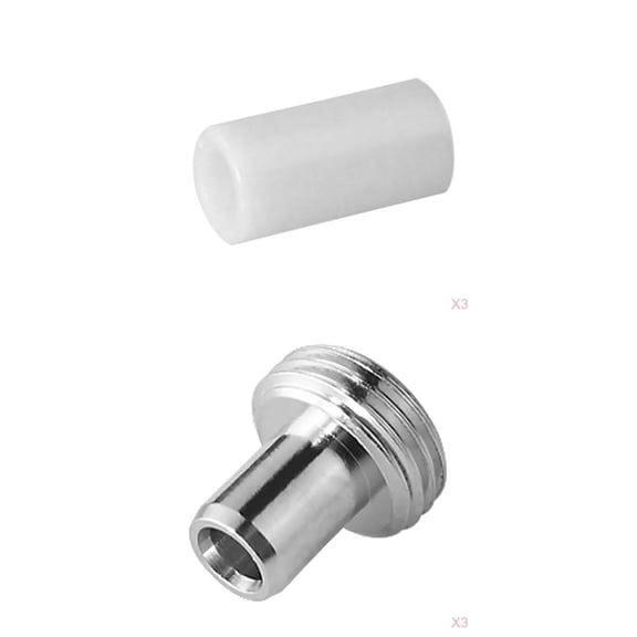 6x Fiber Optic Visual Fault Ceramic Tube + Connector