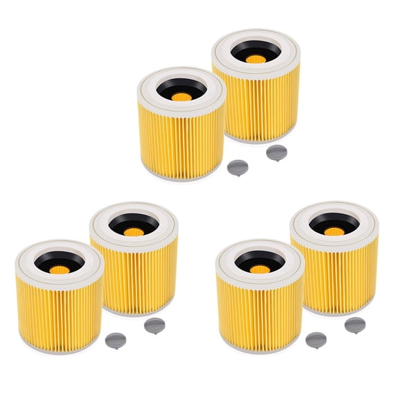 6x Filter for WD3 Premium WD2 WD3 WD3P WD3 MV2 MV3 Filter Replacement Filter for