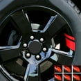 thumbnail image 1 of 6x For 16"-21" Reflective Car Wheel Rim Vinyl Decal Sticker Car Accessories Red, 1 of 6
