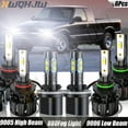 thumbnail image 1 of 6x For S10 1998-2003 6000K 9005 9006 LED Headlight Bulbs High/Low Beam+880 Fog Light Kit, 1 of 12