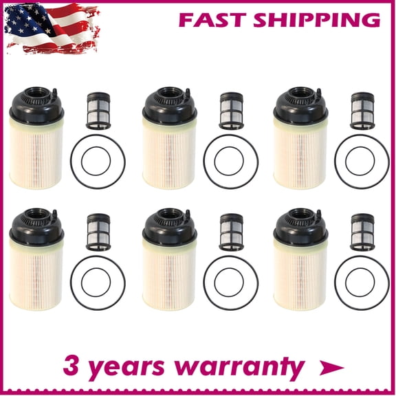 6x Fuel Filter PF9908 For Detroit Diesel Freightliner DD13 DD16 DD15 A4700903151