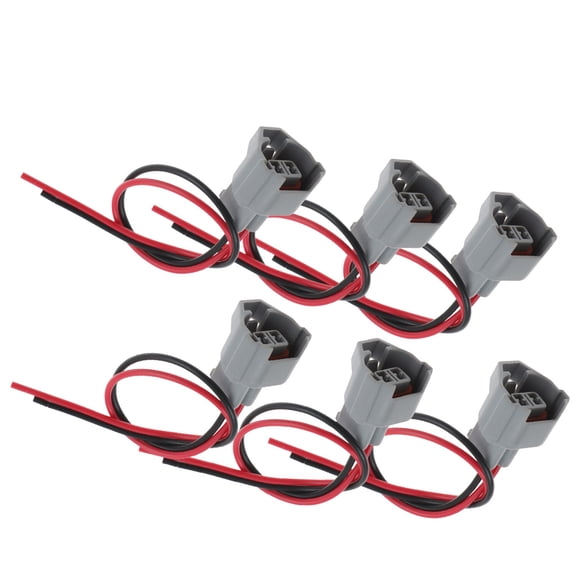 6x Fuel Injector Wiring Pigtail Plug for Lexus GS300 2006 IS250 2006-2015