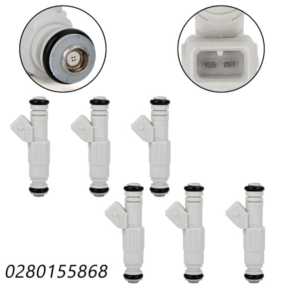 6x Fuel Injectors For Holden Commodore V6 3.8L L67