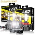 thumbnail image 1 of 6x H1+H11/H9+881/862 Car Light Bulbs Combo LED Headlight + Fog Light Bulbs Kit 6000K，CHUSYYRAY, 1 of 13