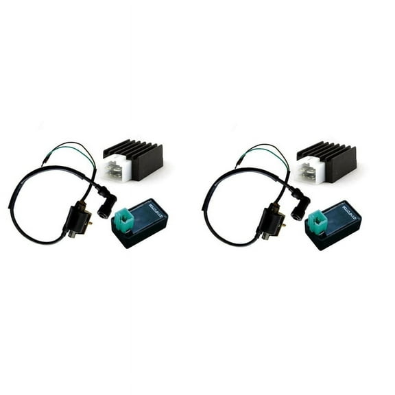 6x Ignition Coil & Unit & Regulator 90 110Cc 125Cc Pit Dirt Bike Atv