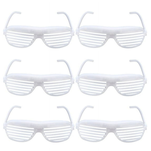 6x Light Up Sunglasses NeonParty Favor Glow Glasses for Kids Adults Party Supply