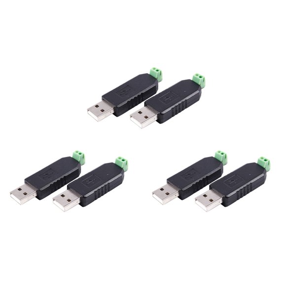 6x PC USB to RS485 -485 Interface Converter Serial Adapter Compatible + PLC