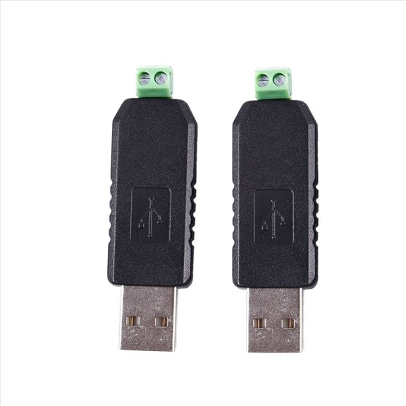 6x PC USB to RS485 -485 Interface Converter Serial Adapter Compatible + PLC,6 x USB to RS485 Converter,Black