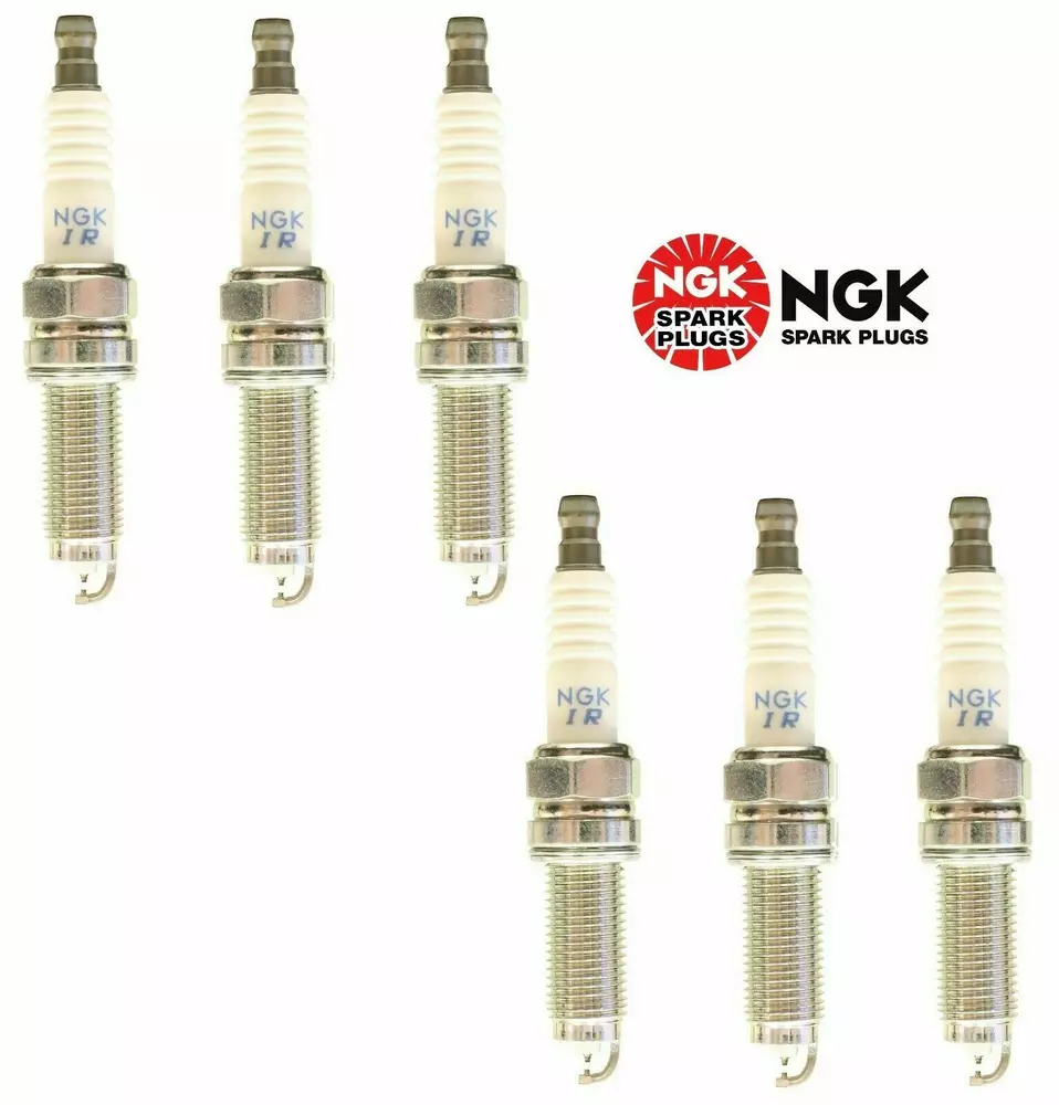 6x Pack Spark Plugs Kit Laser Iridium NGK 95350 For V6 Acura MDX OEM DILZKR7B11G