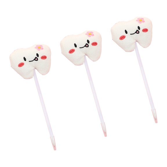 6x Plush Gel Pen Neutral Pen Cartoon Dolls Writing Pen Signature Pen for Student