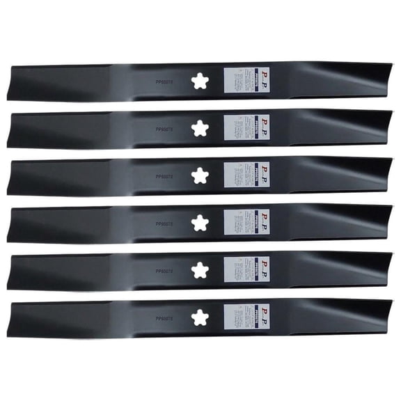 6x Proven Part Medium Lift Blade 22In For Craftsman 22" Deck Walk-behind mowers