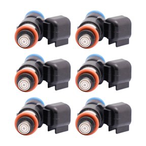 6x Replacement Fuel Injectors for Ford 3.5/3.7L Models Mazda, Lincoln, and Ford Cars Engine Accessory Part