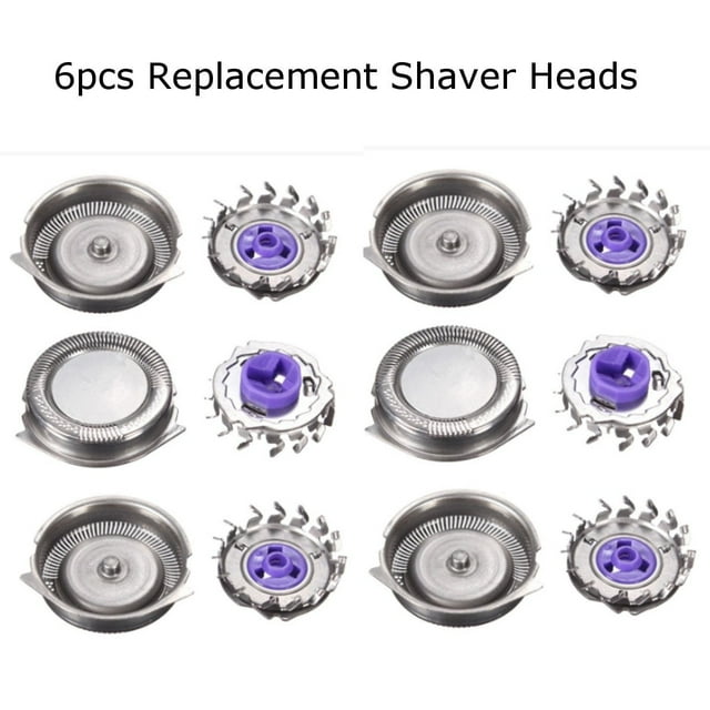 6x Replacement Shaving Heads Blades Cutters For Philips Norelco HQ8 HQ9