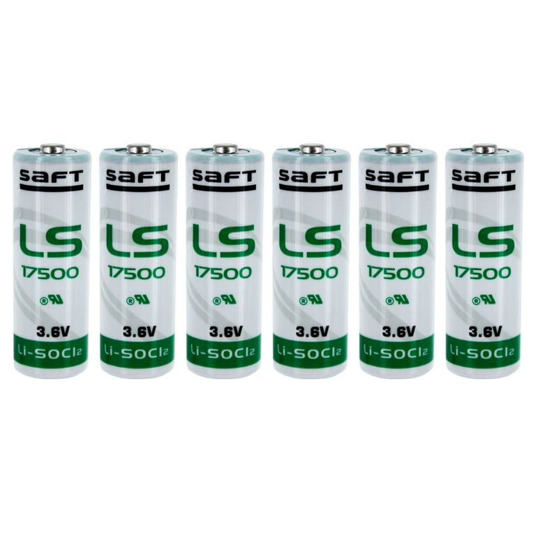 LS14500 Saft, Saft Lithium Thionyl Chloride AA Battery 3.6V