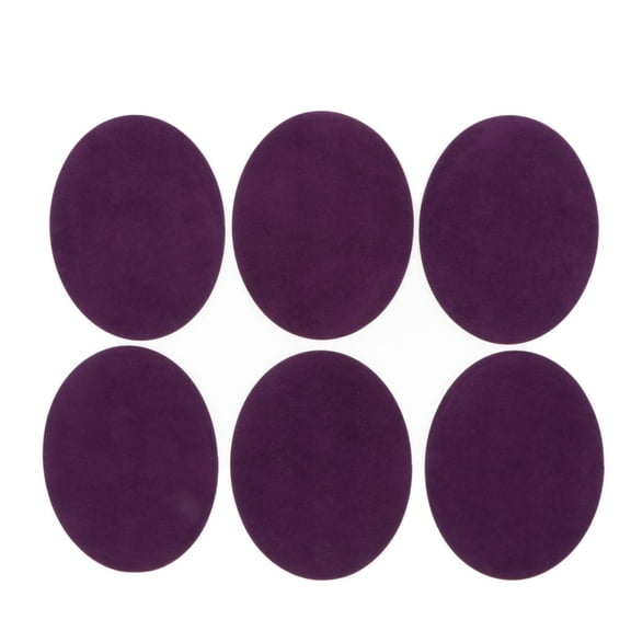 6x Sew On Mending Elbow Knee Applique Oval