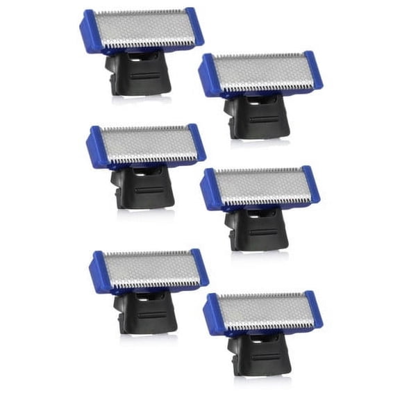 6x Shaver Solo Replacement Heads Compatible with Microtouch Solo Mens Shaver Electric Micro Trimmer