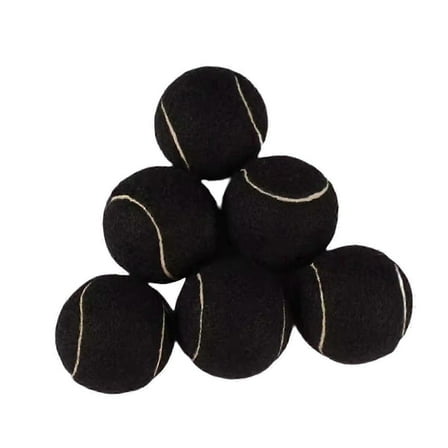 6x Tennis Balls Training Balls Dogs Tennis Balls Professional Elastic Balls Wear Resistant for Sports Beginners Entertainment