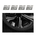thumbnail image 1 of 6x Universal Car Wheel Rim Rhinestones Stripe Overlay Decal Crystal Sticker, 1 of 8