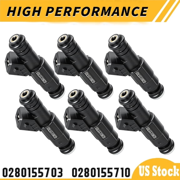 6x Upgrade Fuel Injector For Jeep TJ XJ YJ ZJ Cherokee Grand Cherokee 0280155700