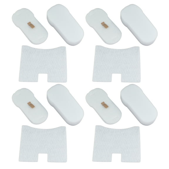 6x Vacuum Foam Filter for Shark Corded Stick Vacuum HH205 HZ600 HZ602 HZ700 HZ702 QS700 HZ2003C # XFFKHZ2000 XFFKHZ3000 Vacuum Cleaner