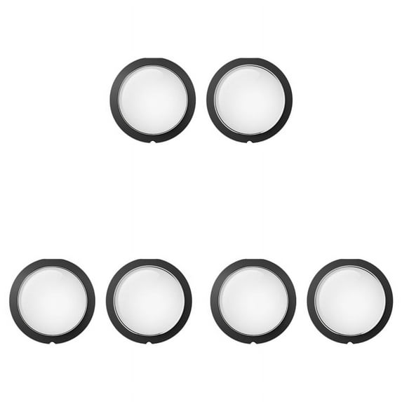 6x for X3 Sticky Lens Guards Protector Panoramic Lens Protector Sports Camera Accessories