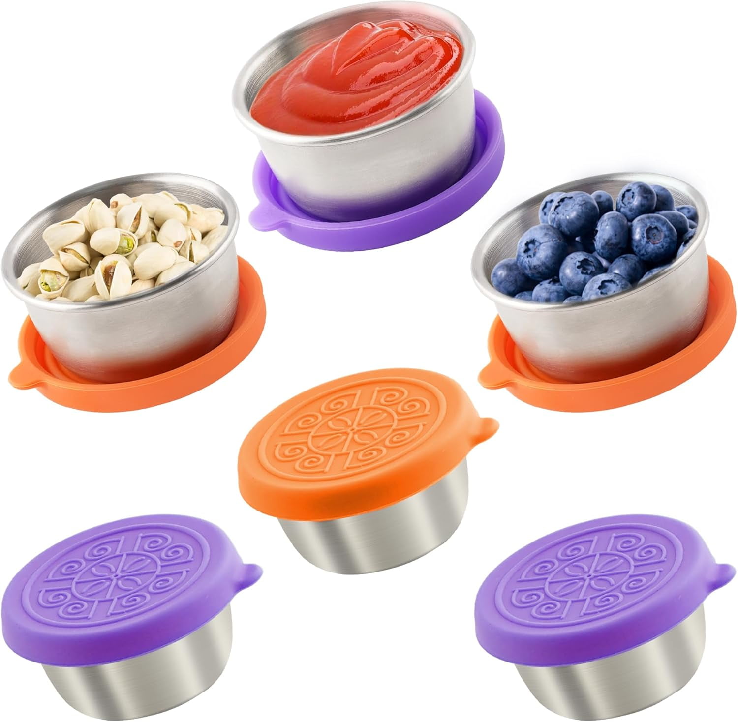 Meal Prep Salad Dressing Containers