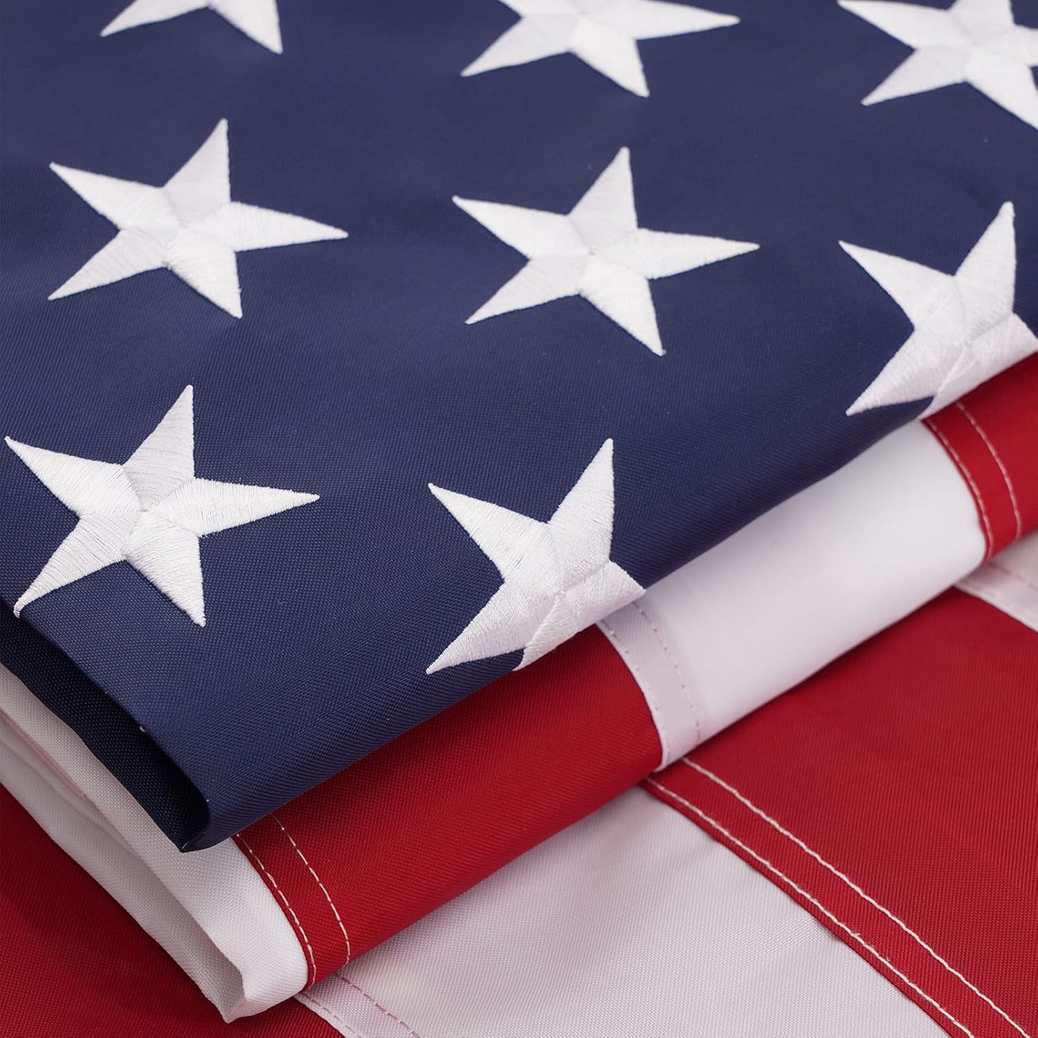 6x10 American Flag Large American Flag Heavy Duty Embroidered Stars, Sewn Stripes, 3 Brass Grommets American Flag 6x10 ft Outdoor Indoor