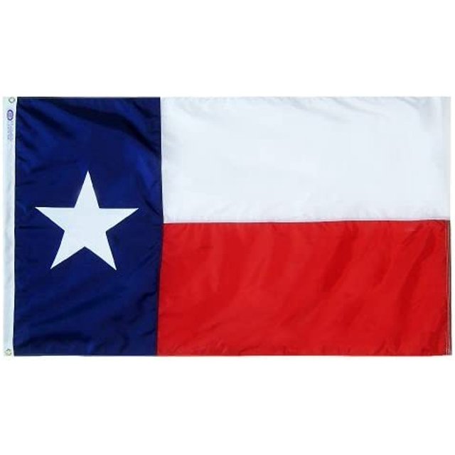 6x10 FT Double Sided Heavy Duty TX Texas Flag Commercial Nylon (Sewn
