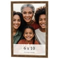 thumbnail image 1 of 6x10 Frame Gold Kingsley Distressed Solid Wood Picture Frame Width 0.75 Inches | Interior Frame, 1 of 8