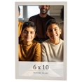 thumbnail image 1 of 6x10 Frame White Wheat Solid Wood Picture Frame | Moulding Width 0.75 Inches | Interior Depth 0.5, 1 of 8