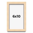 thumbnail image 1 of 6x10 Shadow Box Frame Brown | 0.875 Inches Deep Real Wood Contemporary Shadowbox Display Frame | UV, 1 of 5