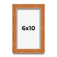 thumbnail image 1 of 6x10 Shadow Box Frame Brown | 0.875 Inches Deep Real Wood Contemporary Shadowbox Display Frame | UV, 1 of 6
