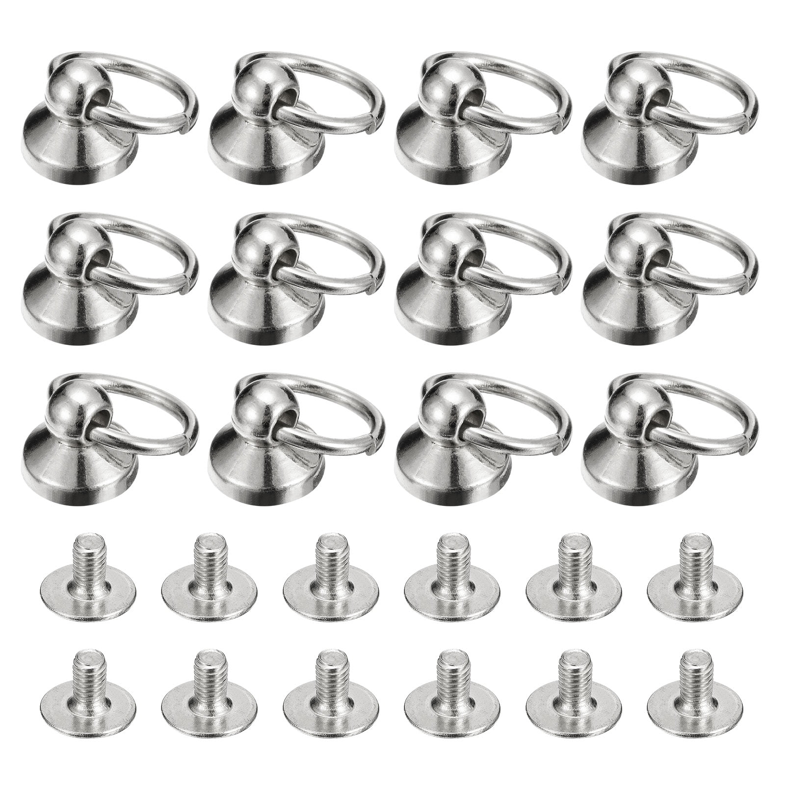 Uxcell Ball Head Stud Rivets 6x8mm Screw Back Leather Craft Uxcell 12 ...