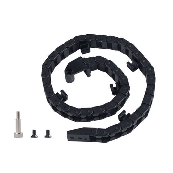 Flexible Cable Drag Chain 6x10mm Total 53.3cm Enhances 3D Printing Efficiency and Easy Installation Efficient