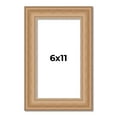 thumbnail image 1 of 6x11 Frame Charleston Honey Brown Solid Wood Picture Frame Width 1.75 Inches | Interior Depth 0.5, 1 of 8