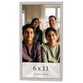 thumbnail image 1 of 6x11 Frame White Real Wood Picture Frame Width 0.75 inches | Interior Frame Depth 0.5 inches |, 1 of 8