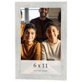 thumbnail image 1 of 6x11 Frame White Real Wood Picture Frame Width 1.5 inches | Interior Frame Depth 0.5 inches | Barn, 1 of 8