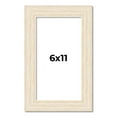 thumbnail image 1 of 6x11 Frame White Real Wood Picture Frame Width 1.5 inches | Interior Frame Depth 0.5 inches | Barn, 1 of 8