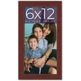 thumbnail image 1 of 6x12 Frame Brown Solid Wood Picture Frame Width 0.75 Inches | Interior Frame Depth 0.5 Inches |, 1 of 8