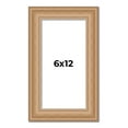 thumbnail image 1 of 6x12 Frame Charleston Honey Brown Solid Wood Picture Frame Width 1.75 Inches | Interior Depth 0.5, 1 of 8