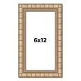 thumbnail image 1 of 6x12 Frame Silver Real Wood Picture Frame Width 1.5 inches | Interior Frame Depth 0.5 inches |, 1 of 8