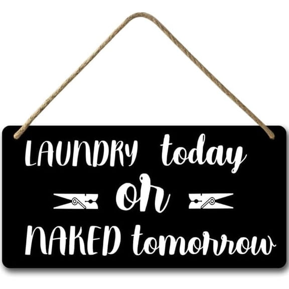 6x12 IN Vintage Laundry Room Decorative Wall Sign,Home Family Decorative Sign Laundry Room Decor,Laundry Rules Wall Decor,Farmhouse Wall Art Signs Housewarming Gift