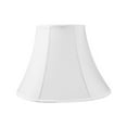 thumbnail image 1 of 6x12x9.5" SLIP UNO FITTER White Shantung Bell Lampshade, 1 of 8