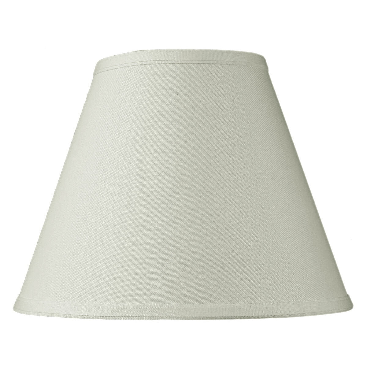 6x12x9 Hard Back Empire Lamp Shade Light Oatmeal