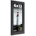 thumbnail image 1 of 6x13 Frame Black Passaggi Solid Wood Picture Frame Width 1.5 Inches | Interior Frame Depth 0.5, 1 of 8