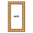 thumbnail image 1 of 6x13 Frame Gold Real Wood Picture Frame Width 1.5 inches | Interior Frame Depth 0.5 inches | Bhutan, 1 of 8
