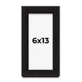 thumbnail image 1 of 6x13 Shadow Box Black Solid Wood Display Picture Frame | 1 Inch Rabbet Depth | | 1.375 Inch, 1 of 4