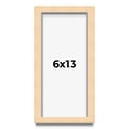 thumbnail image 1 of 6x13 Shadow Box Frame Brown | 0.875 Inches Deep Real Wood Contemporary Shadowbox Display Frame | UV, 1 of 5