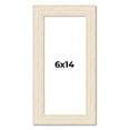 thumbnail image 1 of 6x14 Frame White Real Wood Picture Frame Width 1.5 inches | Interior Frame Depth 0.5 inches | Barn, 1 of 8