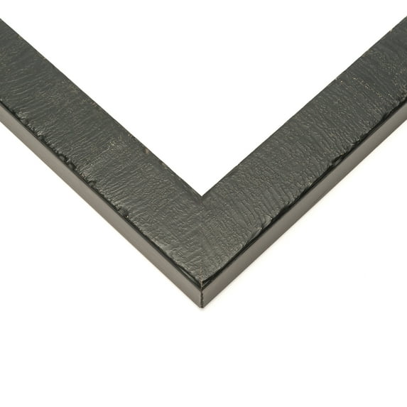 6x16 Frame Black Real Wood Picture Frame Width 1.25 inches | Interior Frame Depth 0.5 inches |